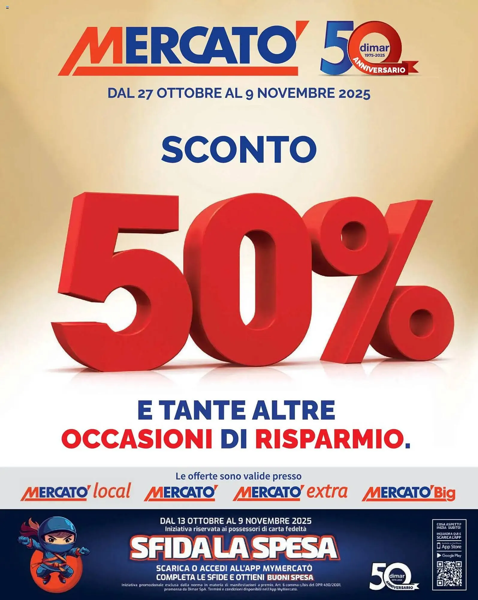 Volantino Mercatò - 1
