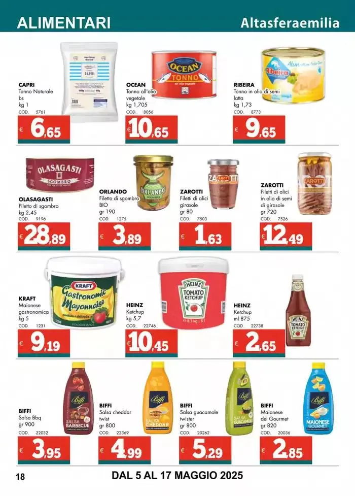 Speciale pizzeria! da 5 maggio a 17 maggio di 2025 - Pagina del volantino 18