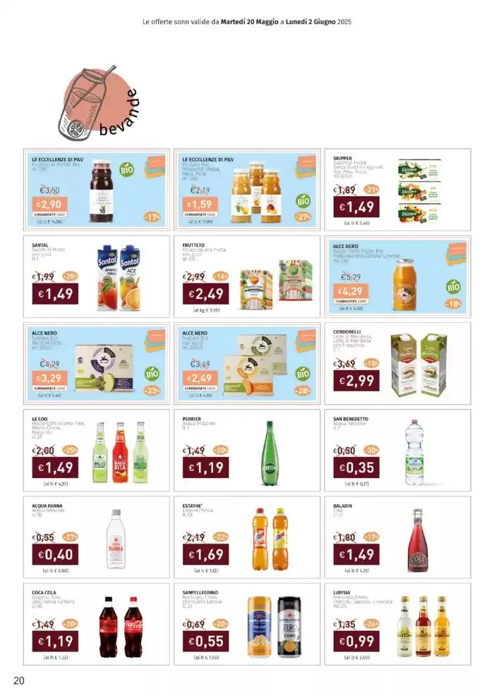 C'e un posto che sa di buono, uno spazio che profuma di bellezza da 20 maggio a 2 giugno di 2025 - Pagina del volantino 20