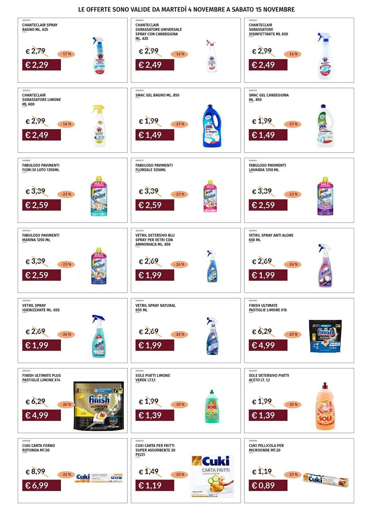 Volantino Prezzemolo e Vitale da 4 novembre a 15 novembre di 2025 - Pagina del volantino 36