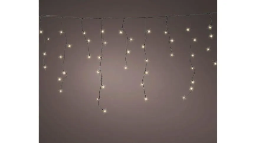 Tenda 250 led luce bianca calda 7 metri