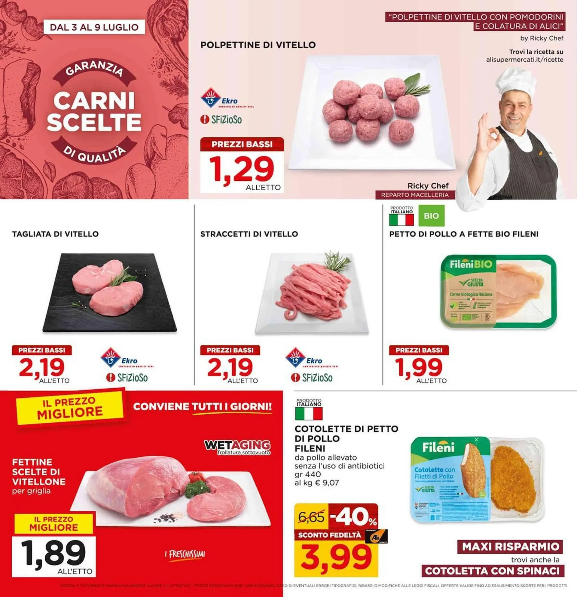 Volantino Alì Supermercati da 3 luglio a 17 luglio di 2025 - Pagina del volantino 8