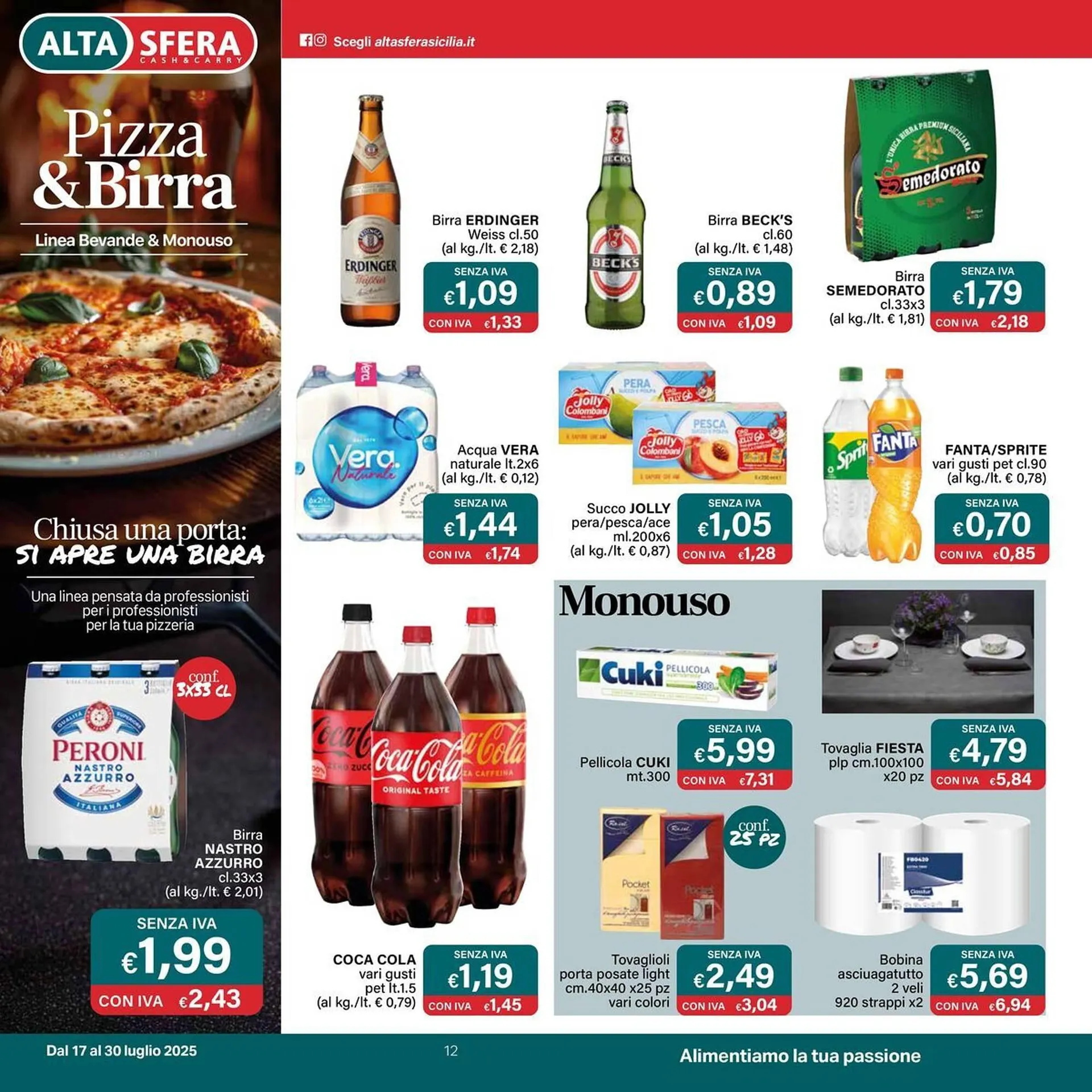 Volantino Altasfera da 17 luglio a 30 luglio di 2025 - Pagina del volantino 12