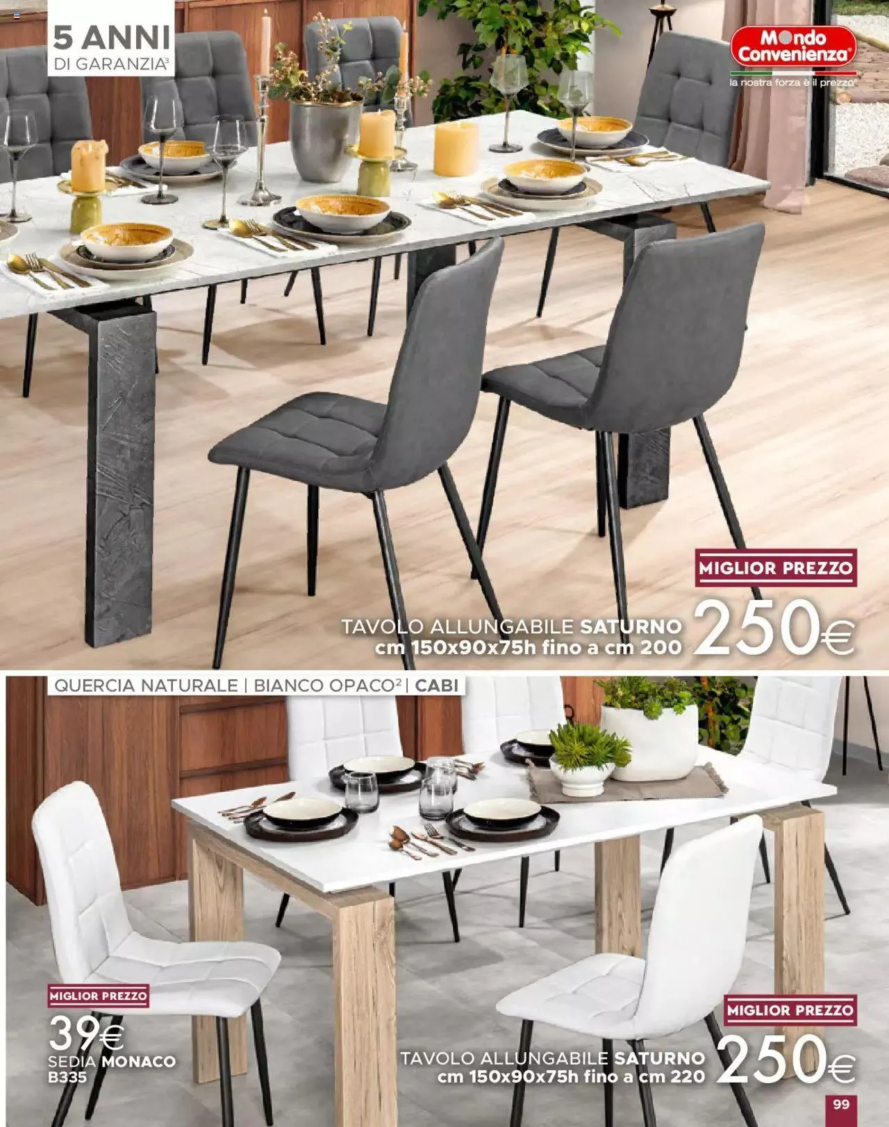 Volantino Mondo Convenienza da 1 ottobre a 31 dicembre di 2023 - Pagina del volantino 101