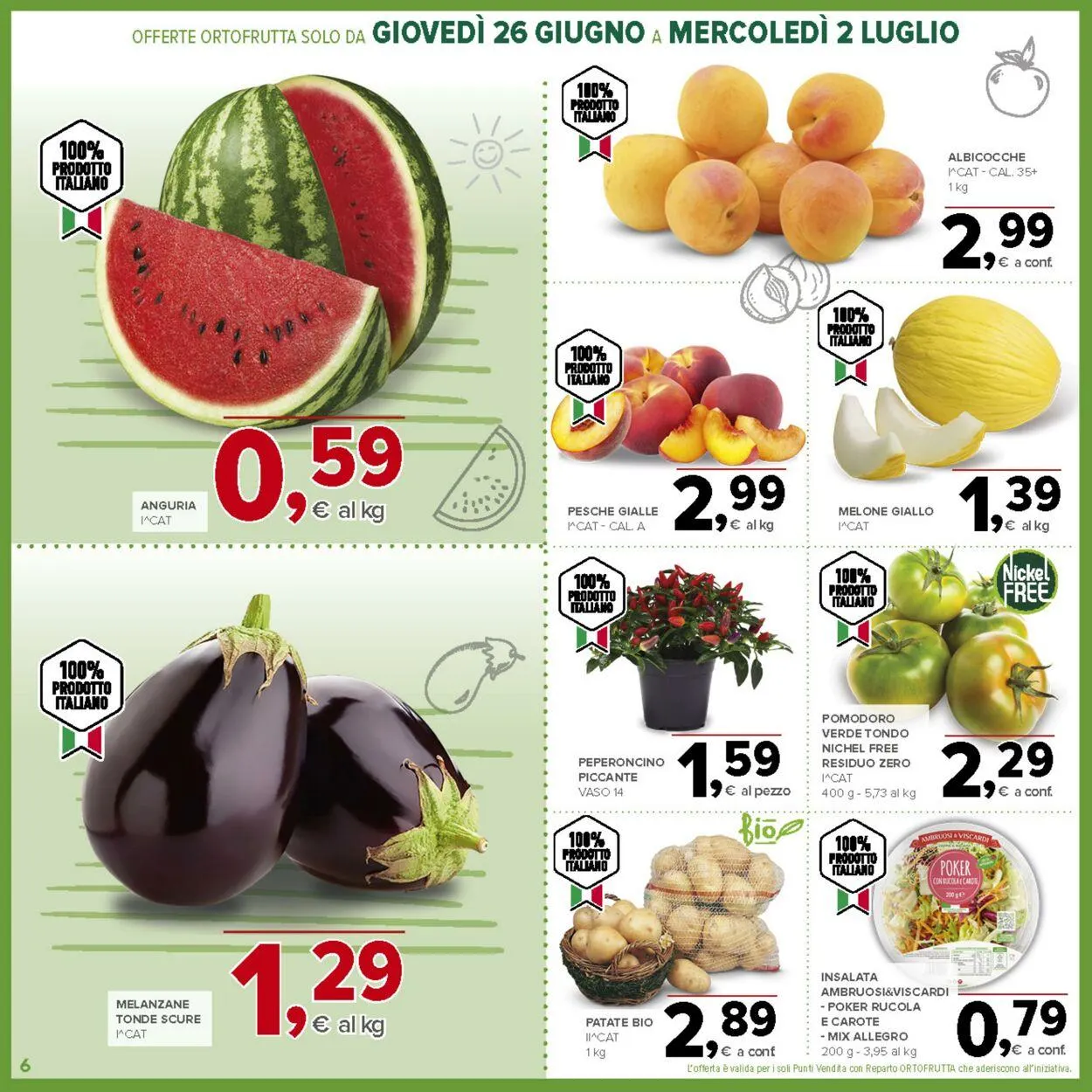 Todis Volantino attuale da 20 agosto a 3 settembre di 2025 - Pagina del volantino 6
