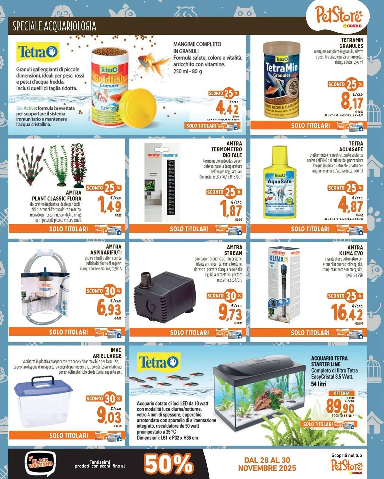 Volantino Pet Store Conad da 6 novembre a 3 dicembre di 2025 - Pagina del volantino 7