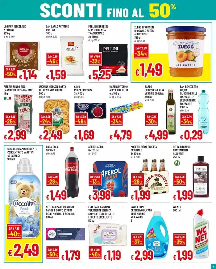 GRANDI MARCHE - SCONTI FINO AL 50% da 6 marzo a 16 marzo di 2025 - Pagina del volantino 3