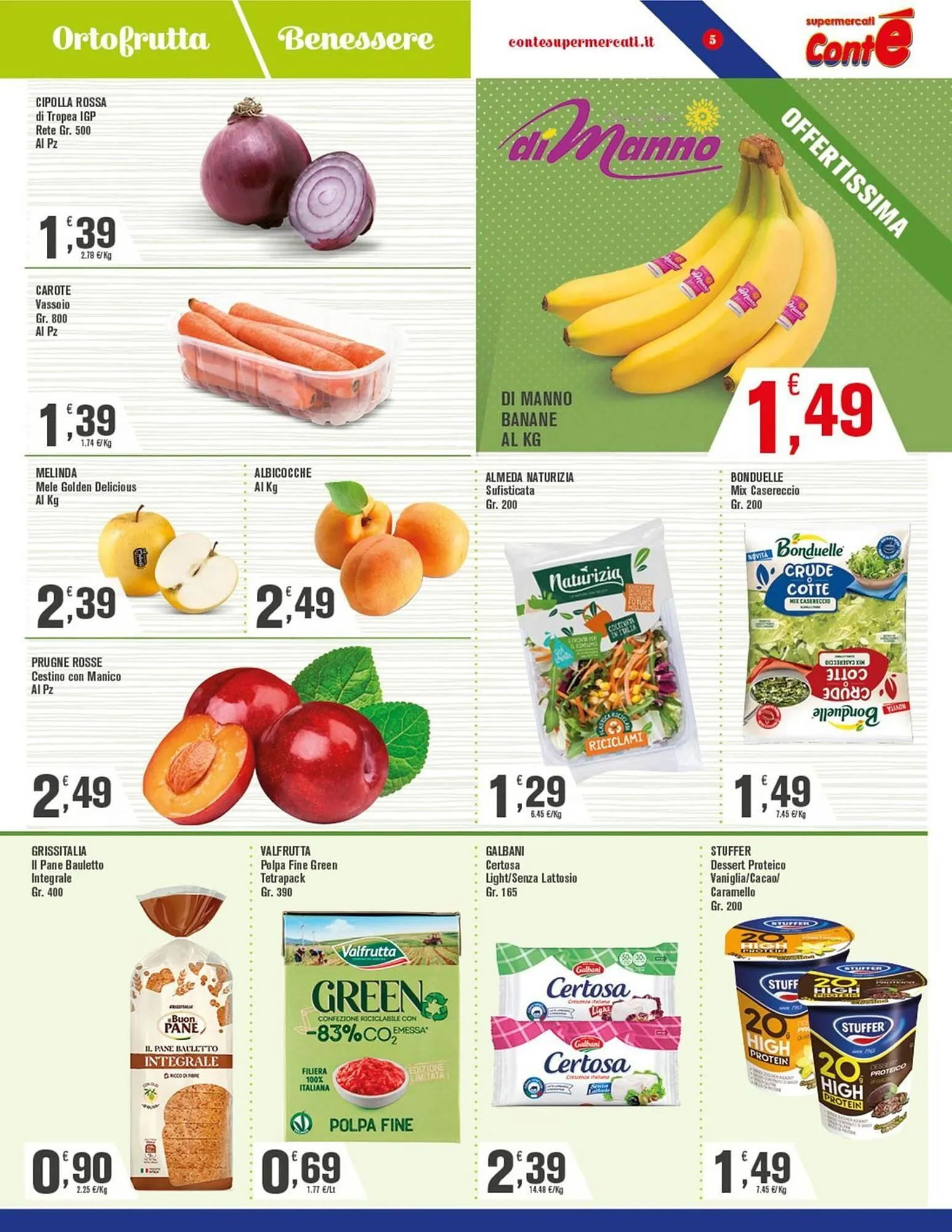 Volantino Conté Supermercati da 19 giugno a 29 giugno di 2025 - Pagina del volantino 5