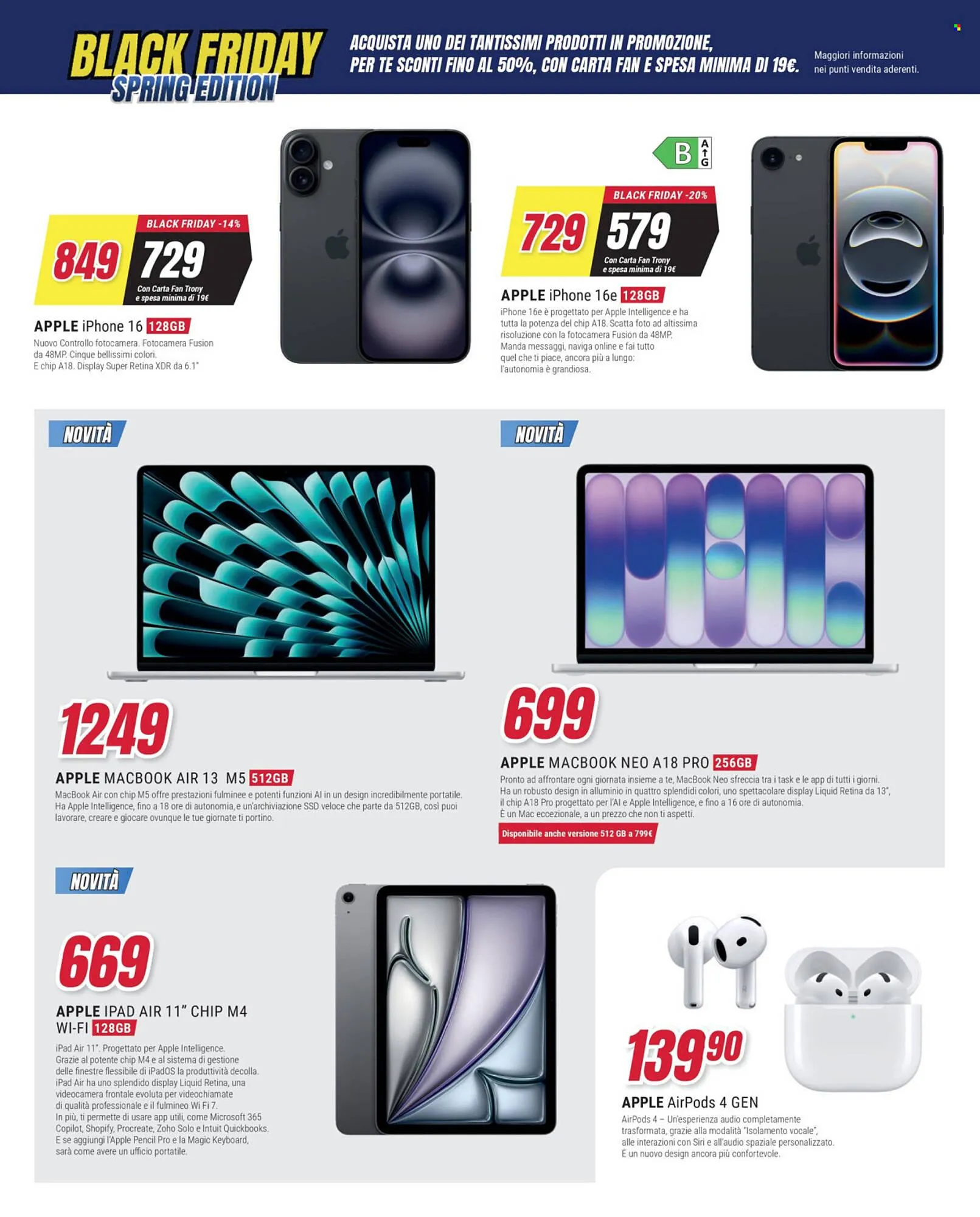 Volantino Trony da 19 marzo a 1 aprile di 2026 - Pagina del volantino 12