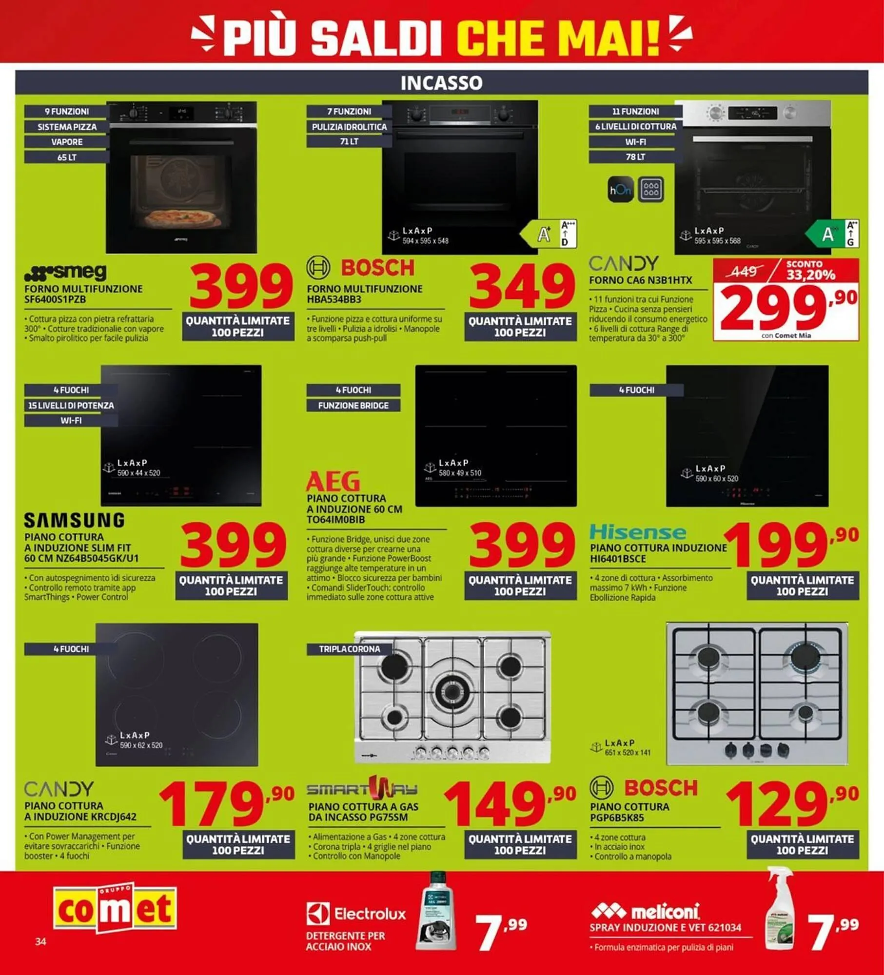 Volantino Comet da 2 gennaio a 21 gennaio di 2026 - Pagina del volantino 34