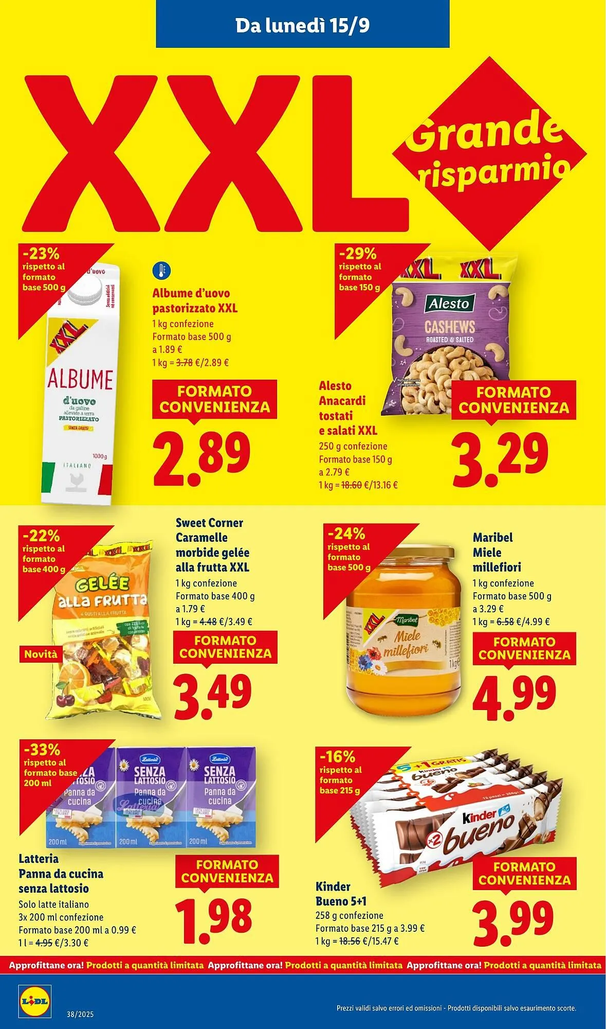 Volantino Lidl da 15 settembre a 21 settembre di 2025 - Pagina del volantino 12