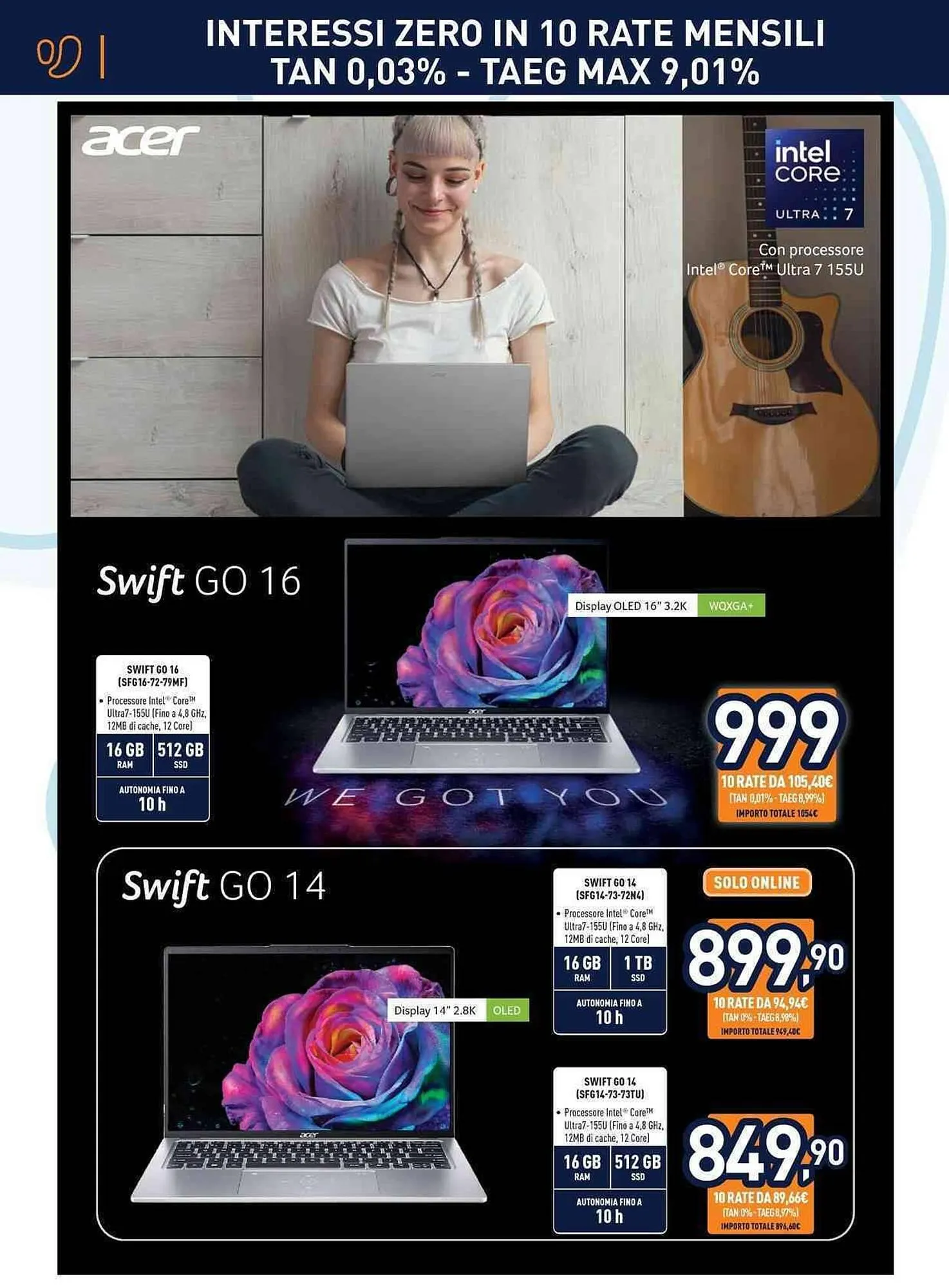 Volantino Unieuro da 4 aprile a 13 aprile di 2025 - Pagina del volantino 4