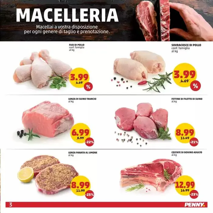 Nuovi reparti macelleria e rosticceria da 13 marzo a 23 marzo di 2025 - Pagina del volantino 3