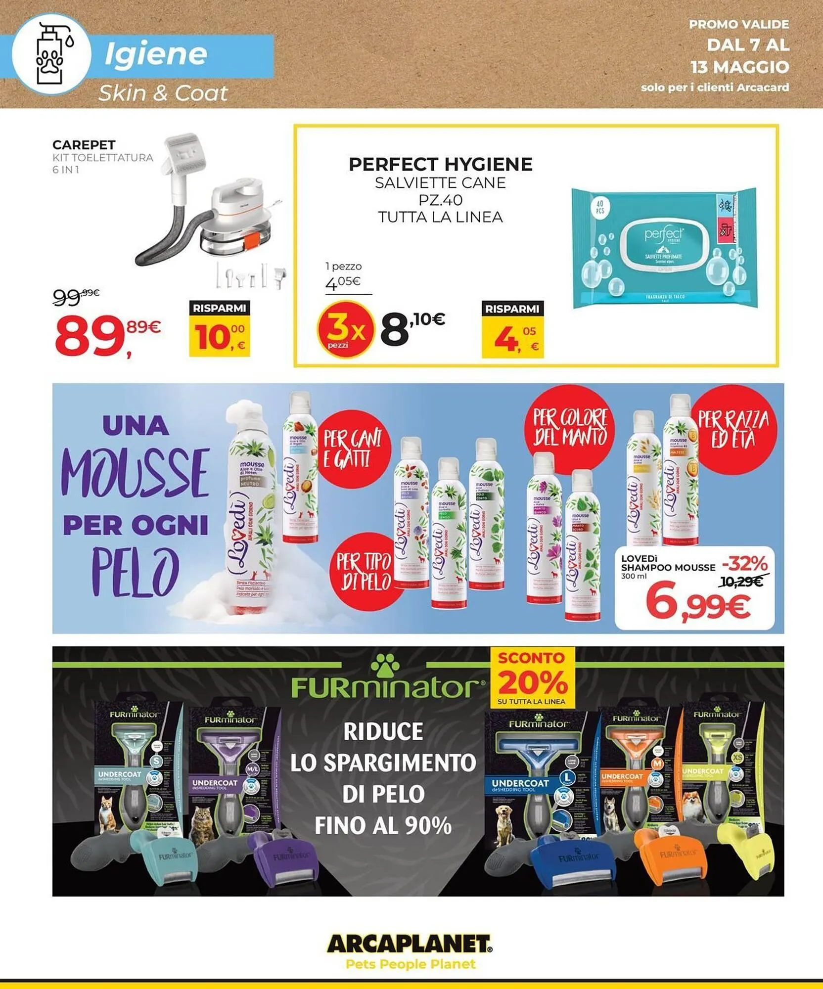 Volantino Arcaplanet da 7 maggio a 27 maggio di 2026 - Pagina del volantino 18