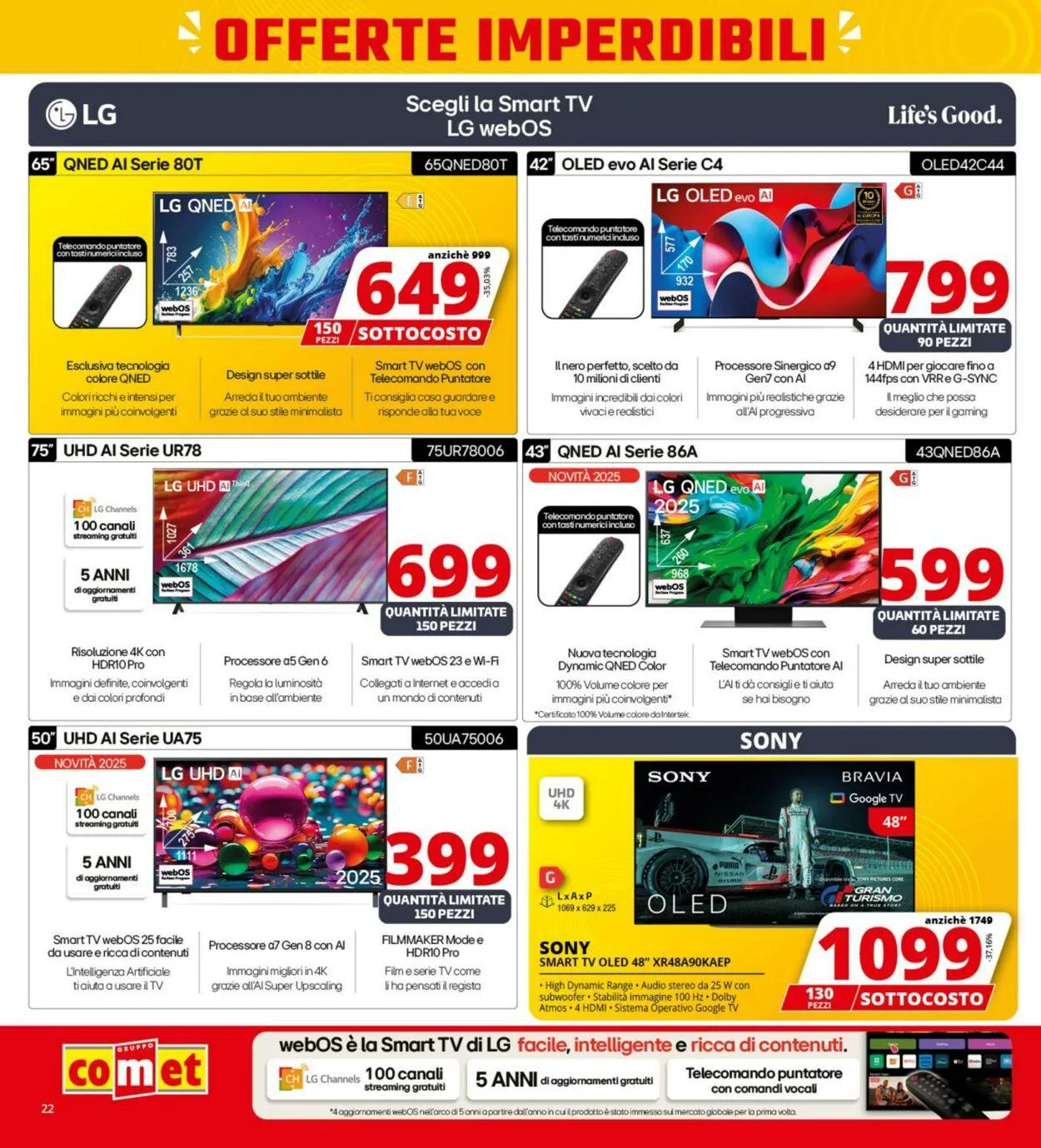 Comet Volantino attuale da 4 luglio a 13 luglio di 2025 - Pagina del volantino 22