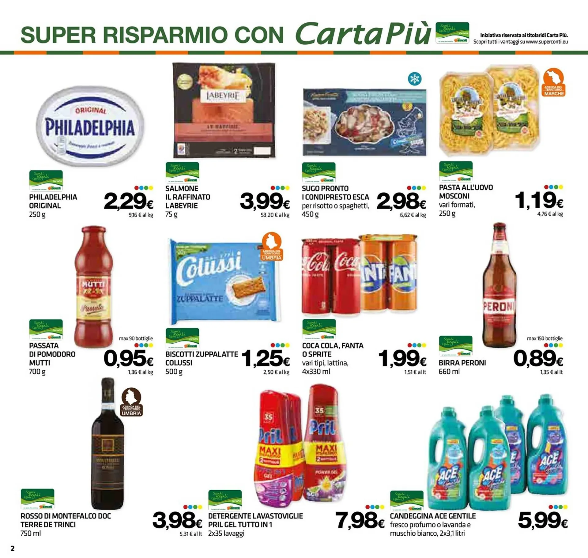 Volantino Superconti da 26 ottobre a 8 novembre di 2023 - Pagina del volantino 2