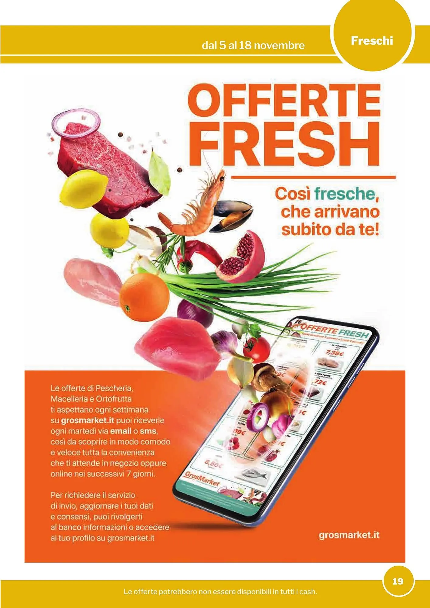 Volantino GrosMarket da 5 novembre a 18 novembre di 2025 - Pagina del volantino 19