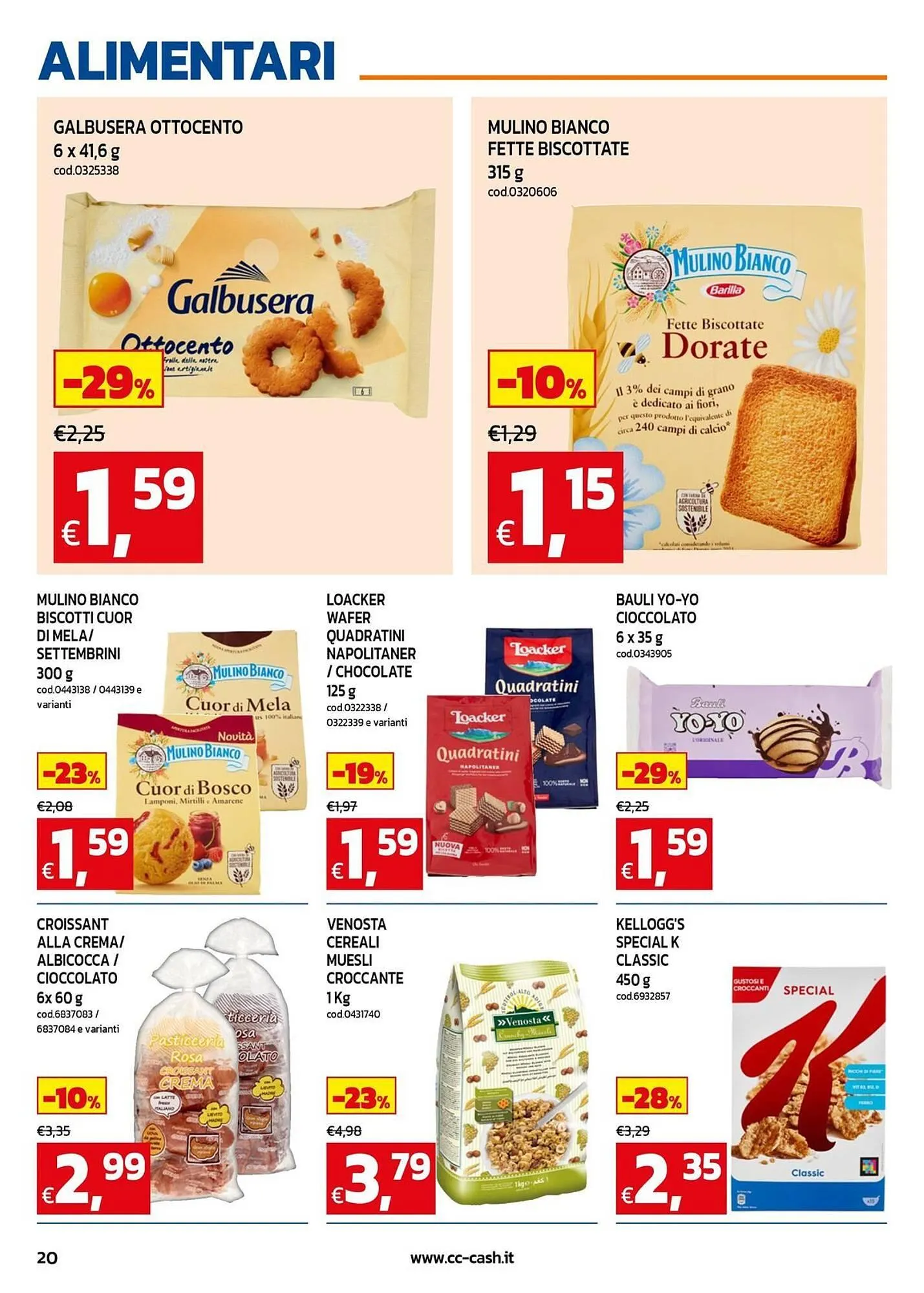 Volantino C+C Italmarket da 20 ottobre a 2 novembre di 2025 - Pagina del volantino 20