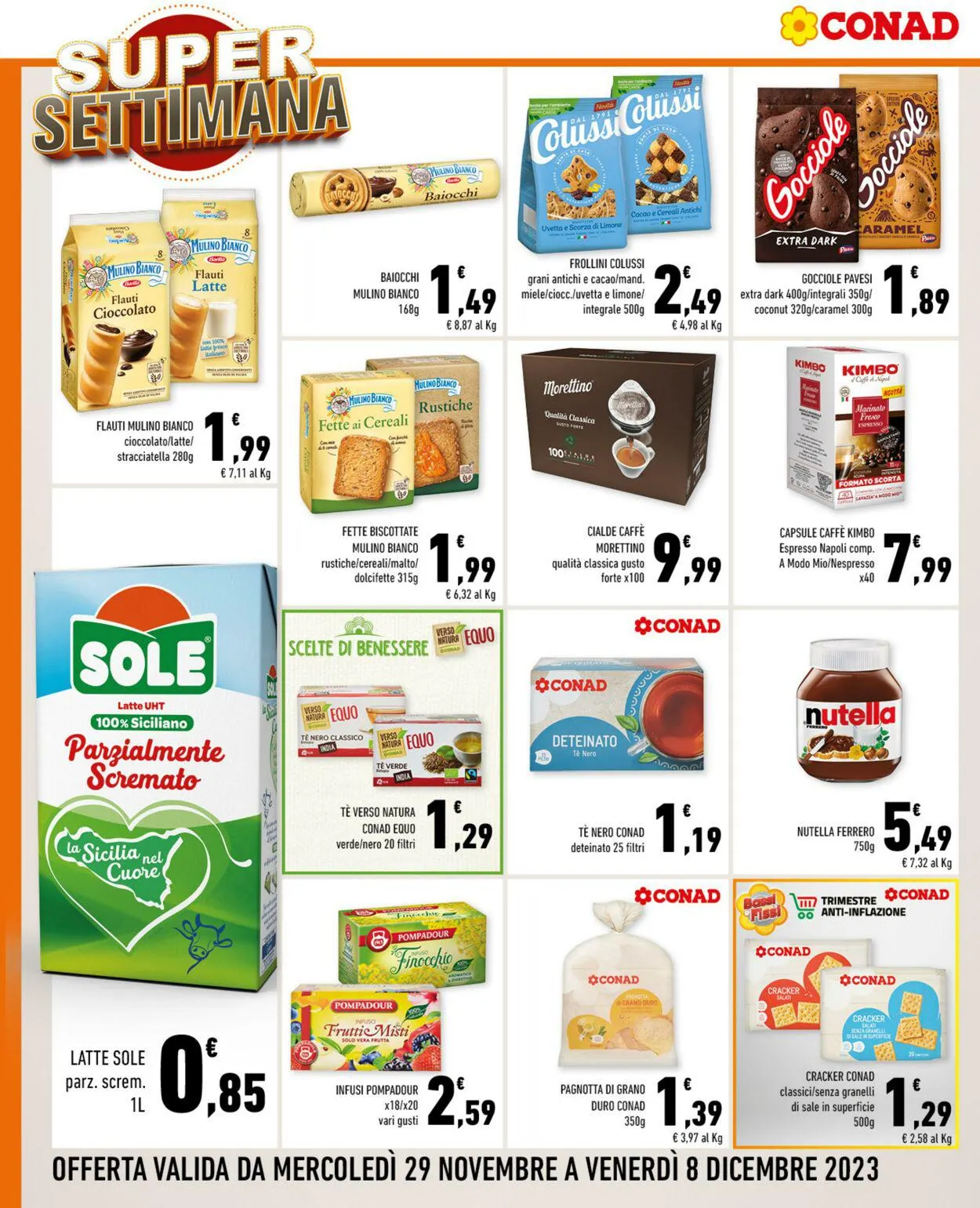 Conad - Superstore - Palermo Volantino attuale da 29 novembre a 8 dicembre di 2023 - Pagina del volantino 10