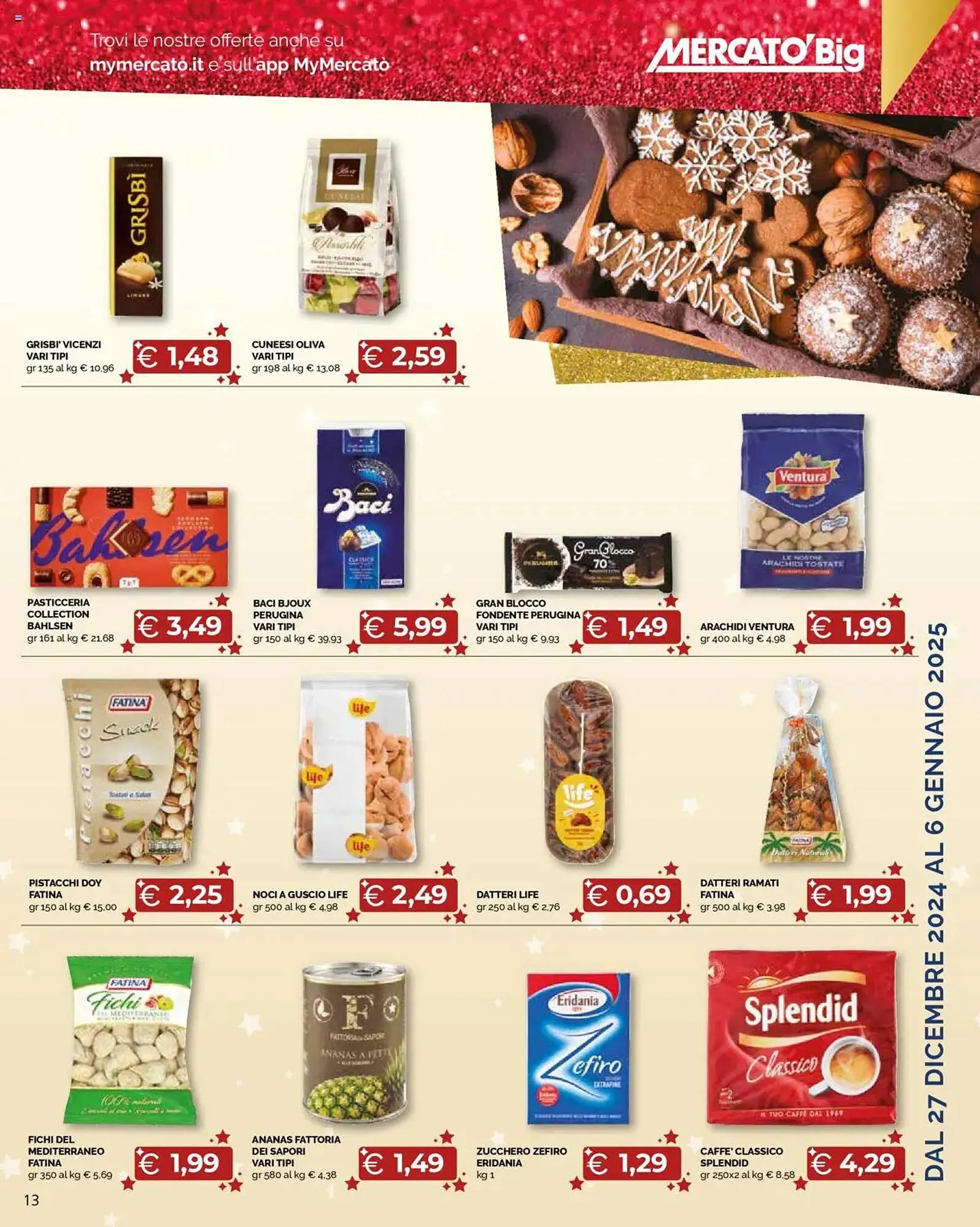 Volantino Mercatò Big da 27 dicembre a 6 gennaio di 2025 - Pagina del volantino 13
