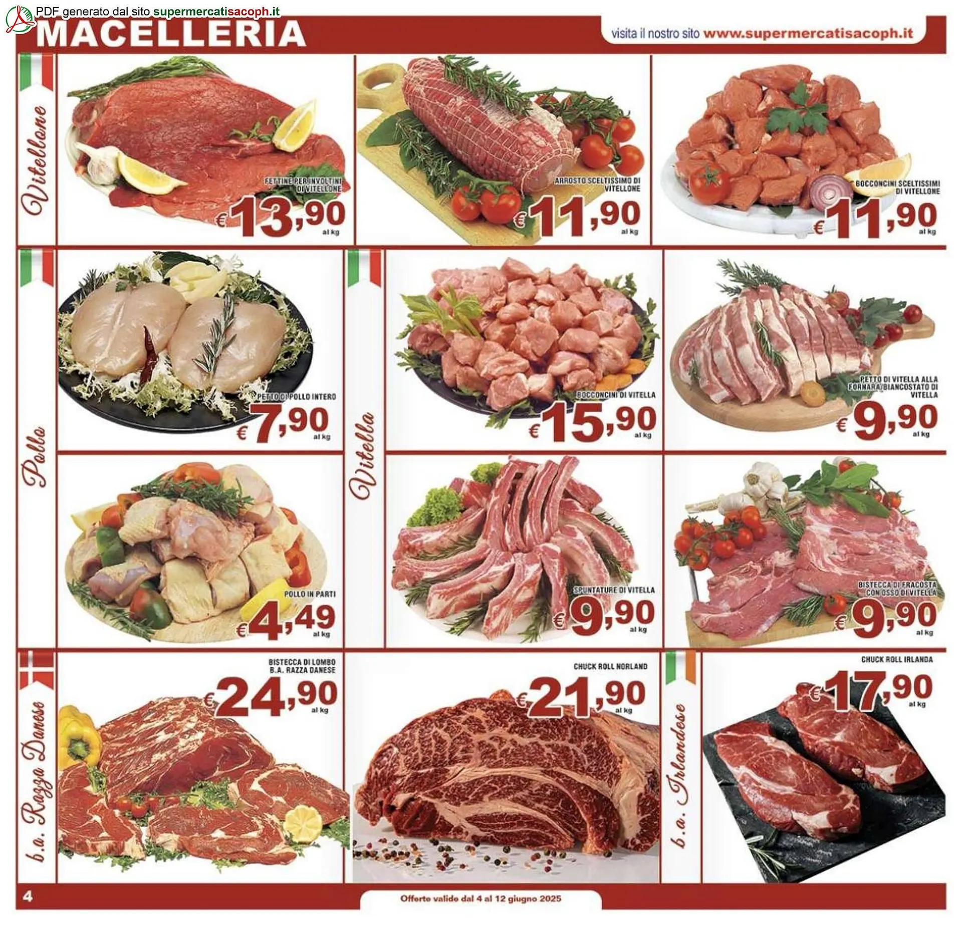 Volantino Sacoph da 4 giugno a 12 giugno di 2025 - Pagina del volantino 4