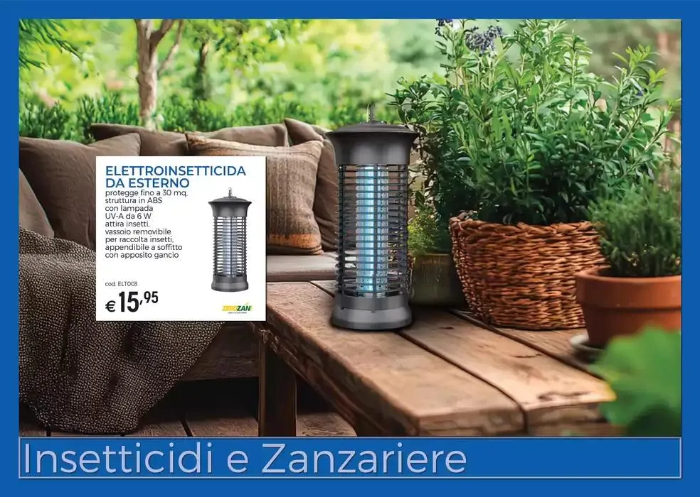 Insetticidi e Zanzariere da 19 marzo a 22 settembre di 2025 - Pagina del volantino 1