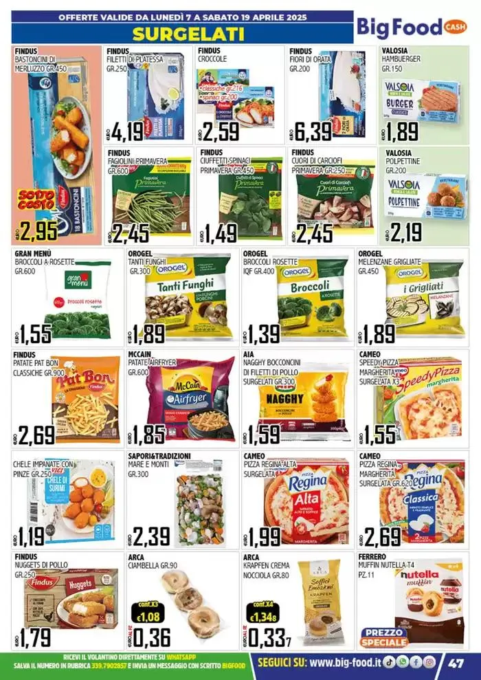 Buona Pasqua da 7 aprile a 19 aprile di 2025 - Pagina del volantino 47