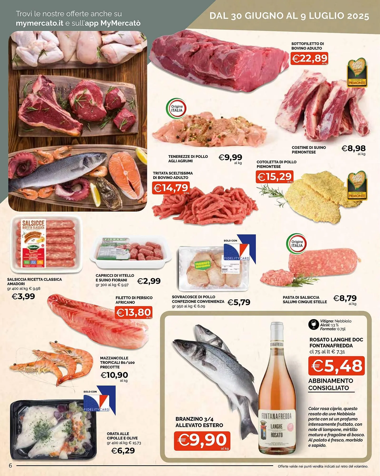 Volantino Mercatò Big da 30 giugno a 9 luglio di 2025 - Pagina del volantino 6