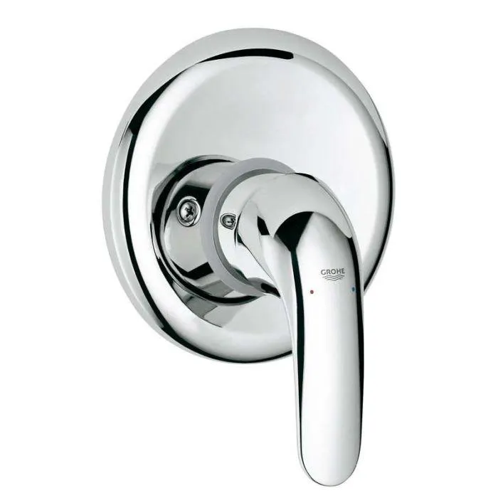 Grohe Rubinetto miscelatore da incasso per doccia start eco, cartuccia 35 mm, finitura cromata