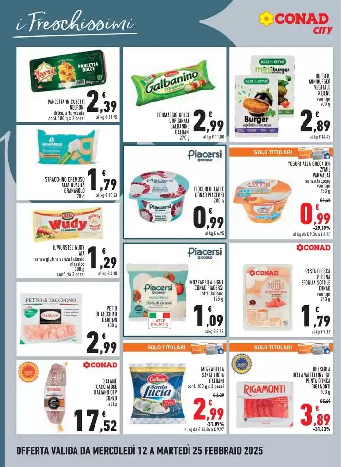 Taglio netto da 12 febbraio a 25 febbraio di 2025 - Pagina del volantino 8