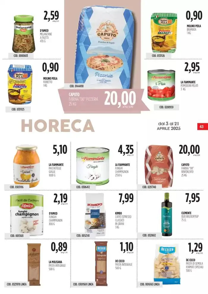 Offerte Carico Cash & Carry da 3 aprile a 21 aprile di 2025 - Pagina del volantino 43