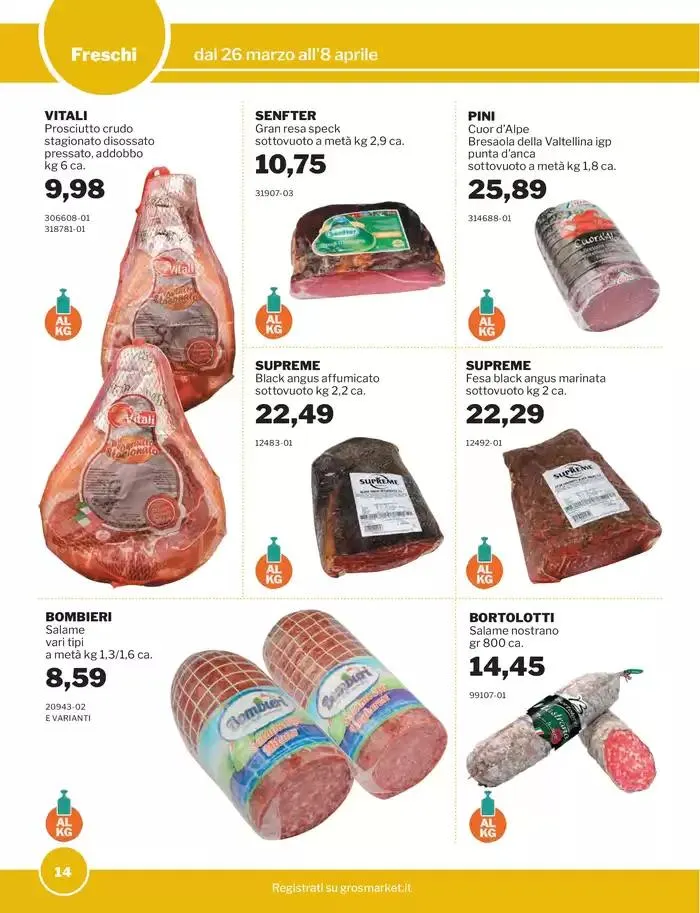 Food&Beverage da 26 marzo a 8 aprile di 2025 - Pagina del volantino 14