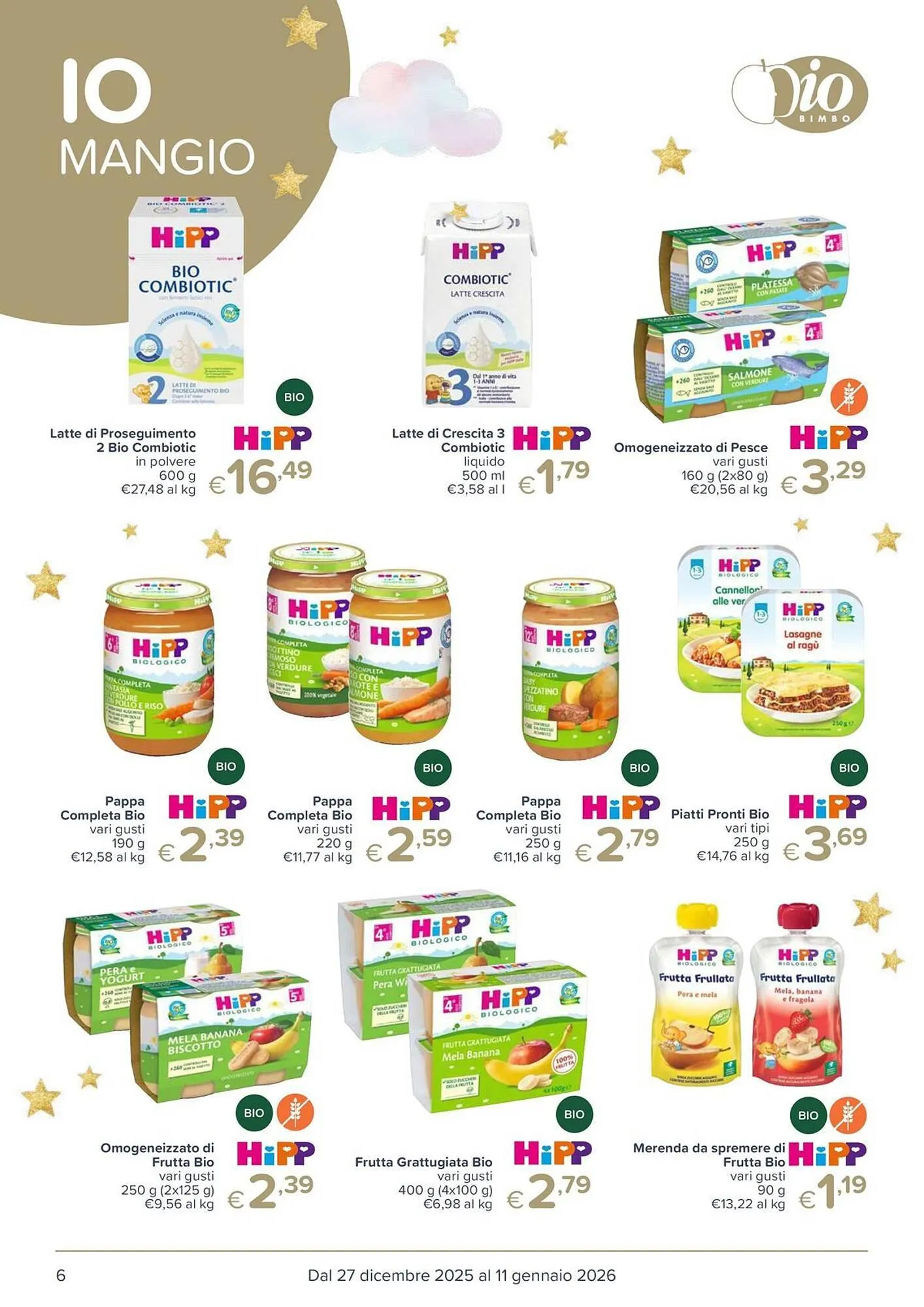 Volantino Io Bimbo da 27 dicembre a 11 gennaio di 2026 - Pagina del volantino 6