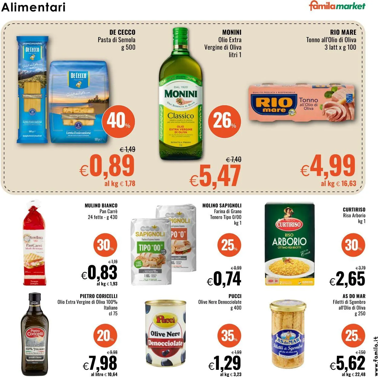 Famila Volantino attuale da 2 ottobre a 15 ottobre di 2025 - Pagina del volantino 11