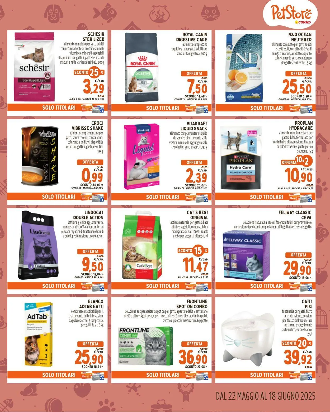 Conad - Pet Store - Torino Volantino attuale da 22 maggio a 18 giugno di 2025 - Pagina del volantino 5