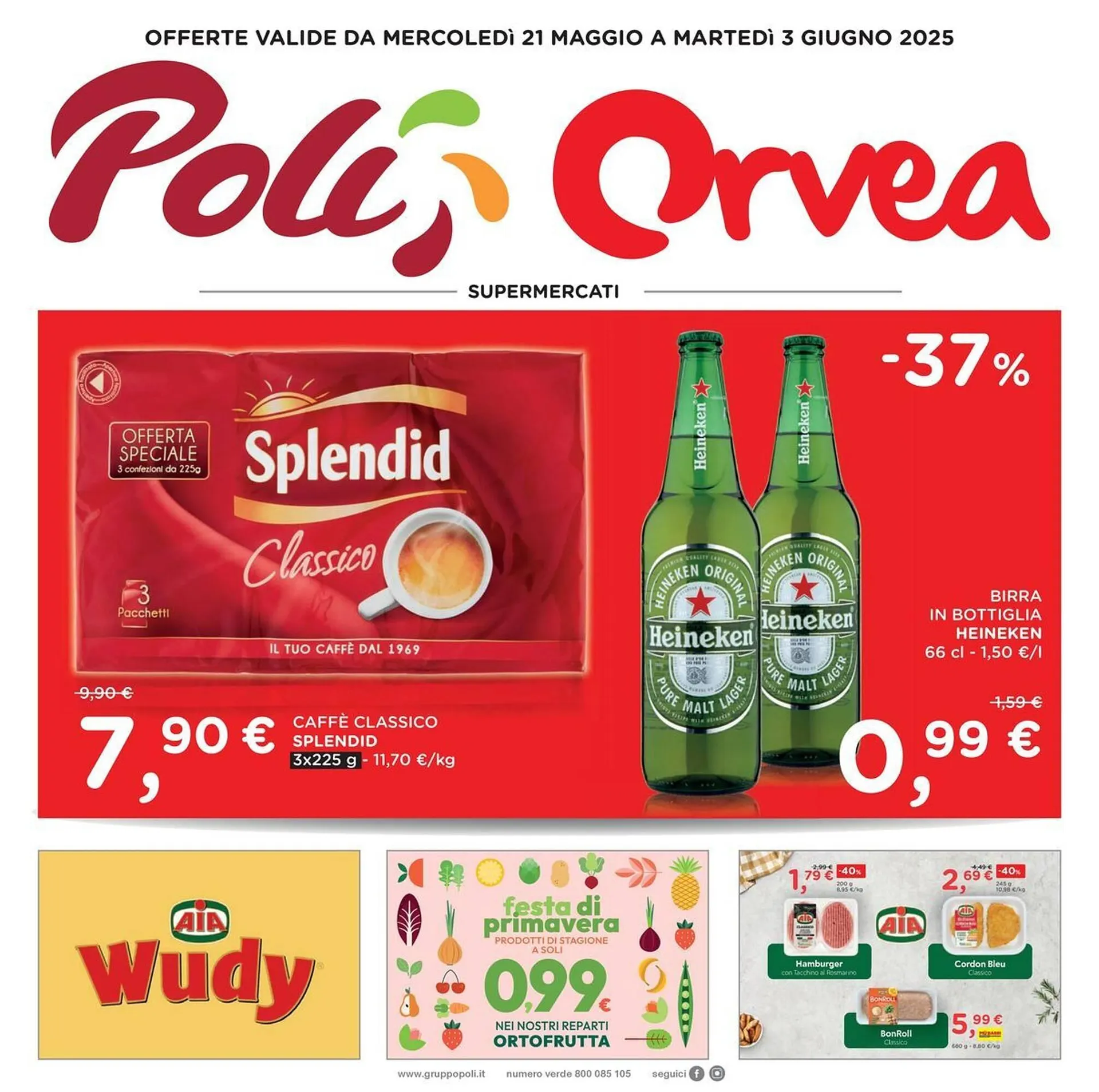 Volantino Orvea da 19 maggio a 3 giugno di 2025 - Pagina del volantino 1
