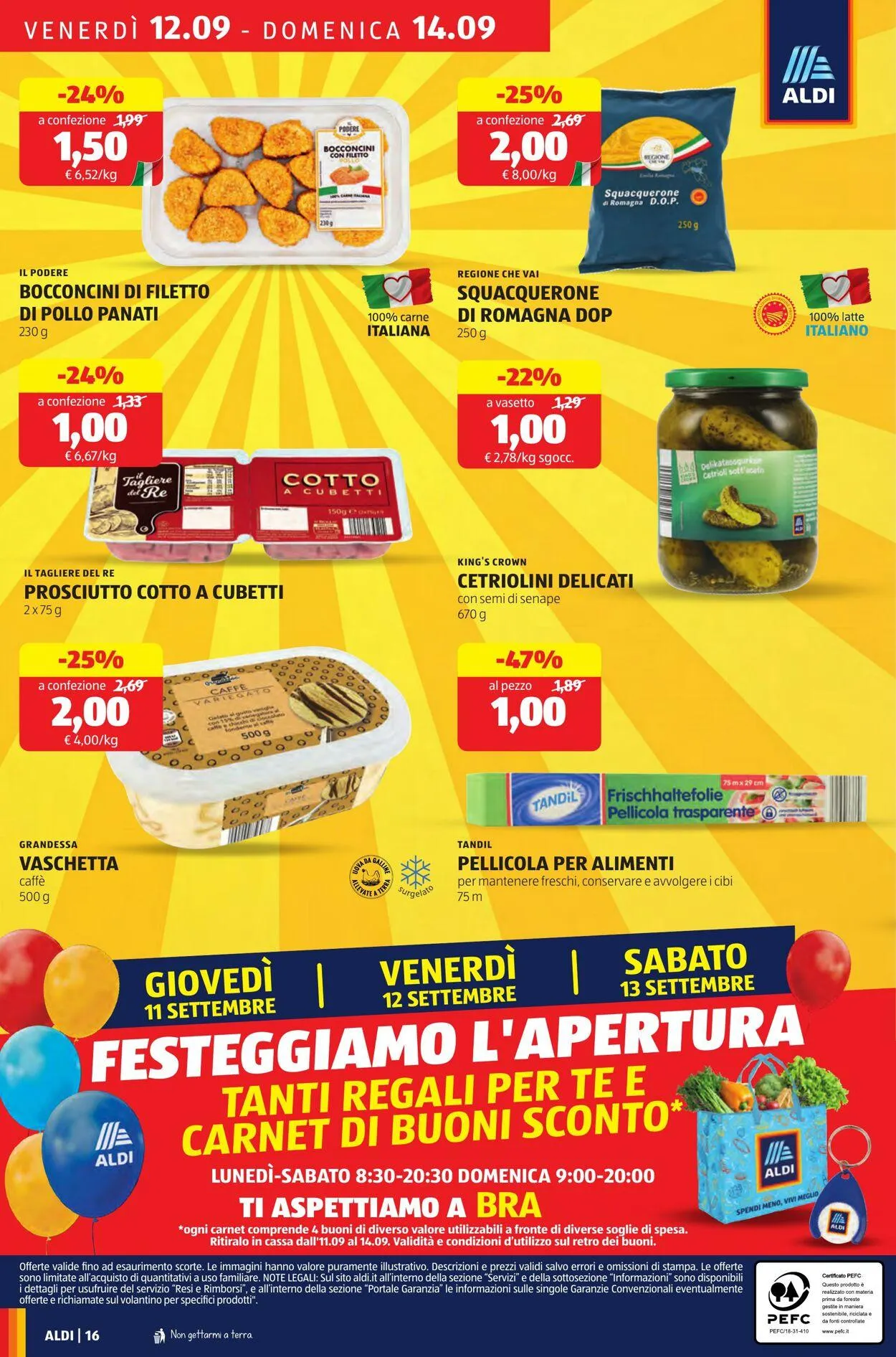Aldi Volantino attuale da 21 settembre a 5 ottobre di 2025 - Pagina del volantino 16