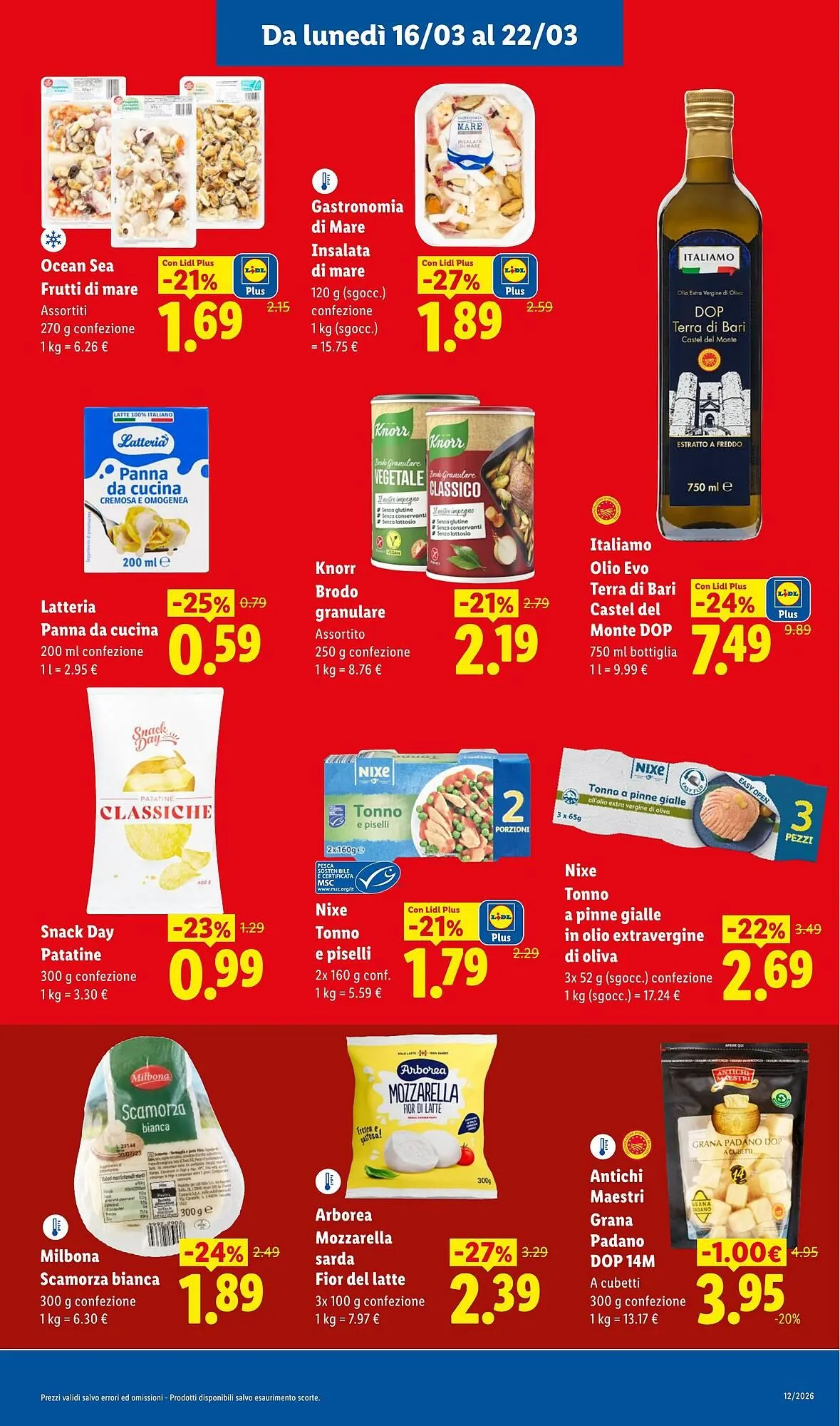 Volantino Lidl da 16 marzo a 22 marzo di 2026 - Pagina del volantino 19