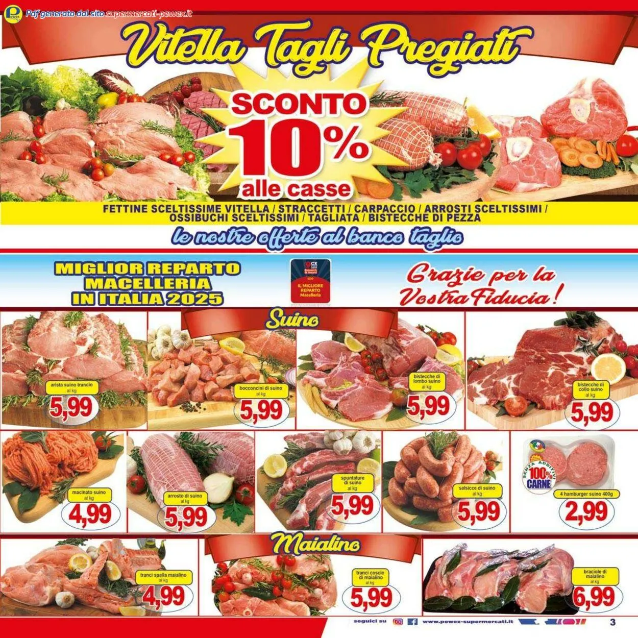 Pewex Volantino attuale da 25 luglio a 5 agosto di 2025 - Pagina del volantino 3