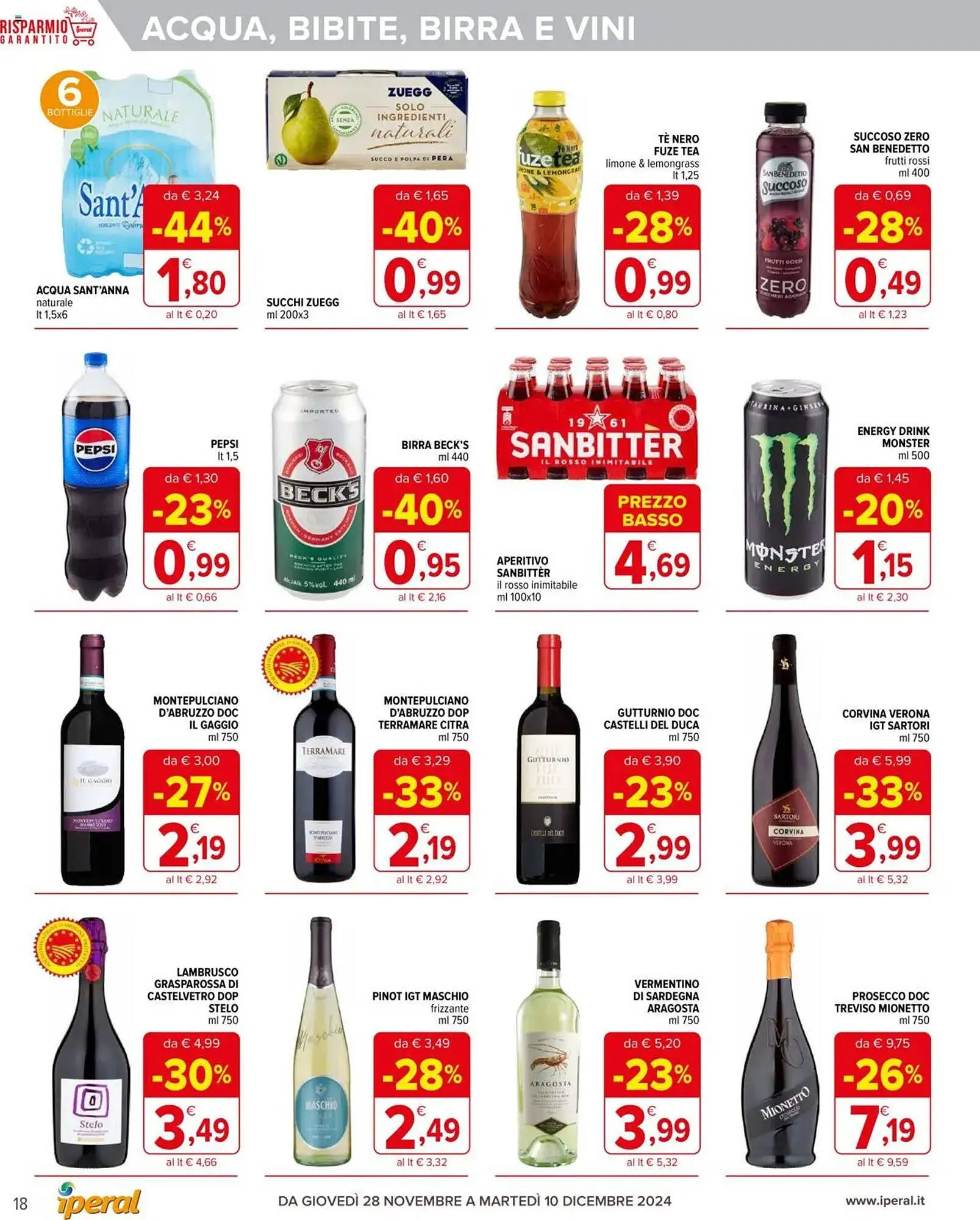 Volantino Iperal da 28 novembre a 10 dicembre di 2024 - Pagina del volantino 18