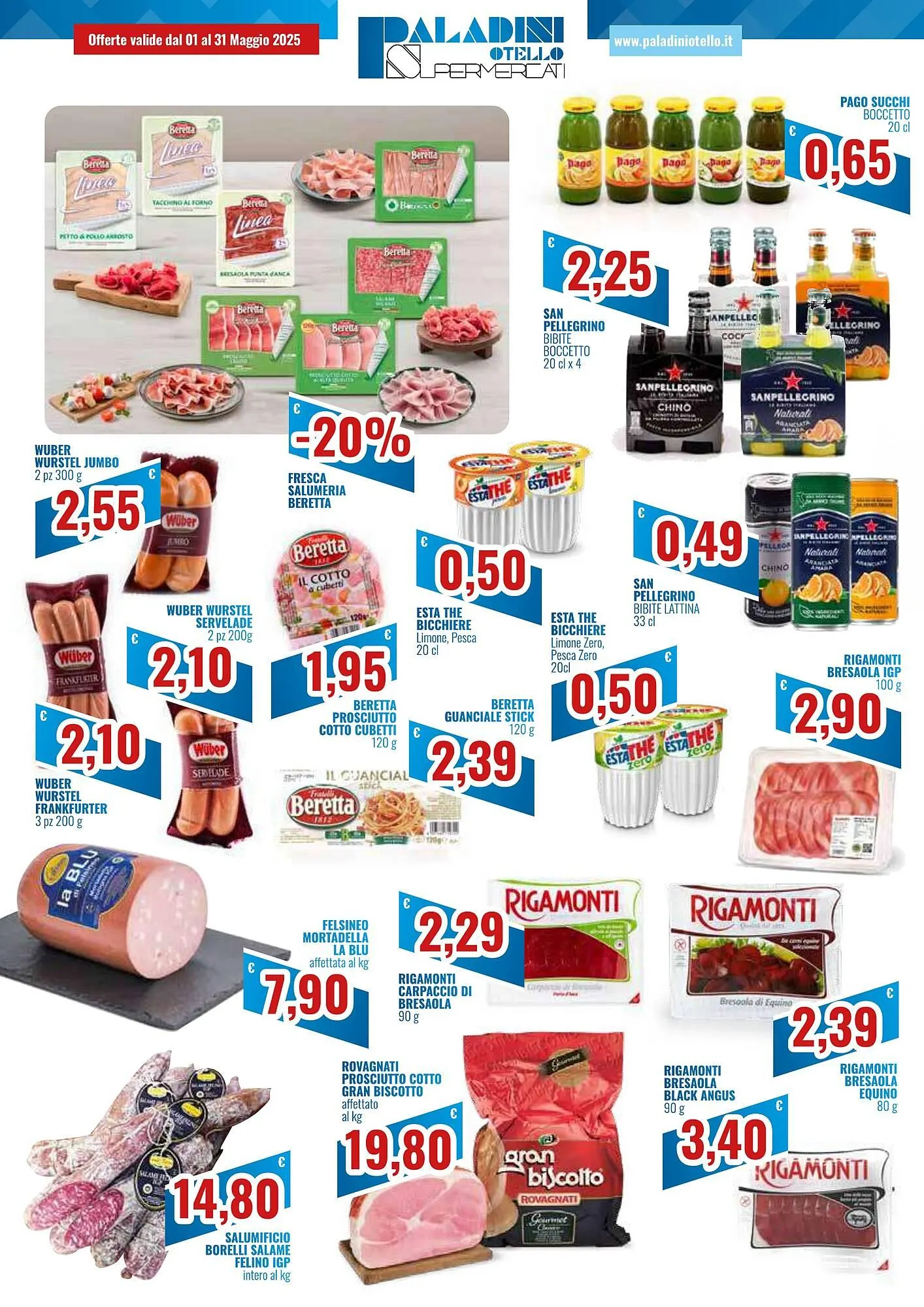 Volantino Paladini Otello Supermercato da 1 maggio a 31 maggio di 2025 - Pagina del volantino 2