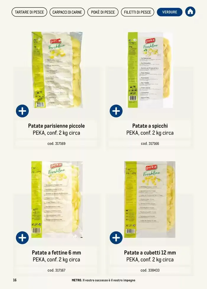 Catalogo Pronti all’uso da 2 gennaio a 30 aprile di 2025 - Pagina del volantino 16