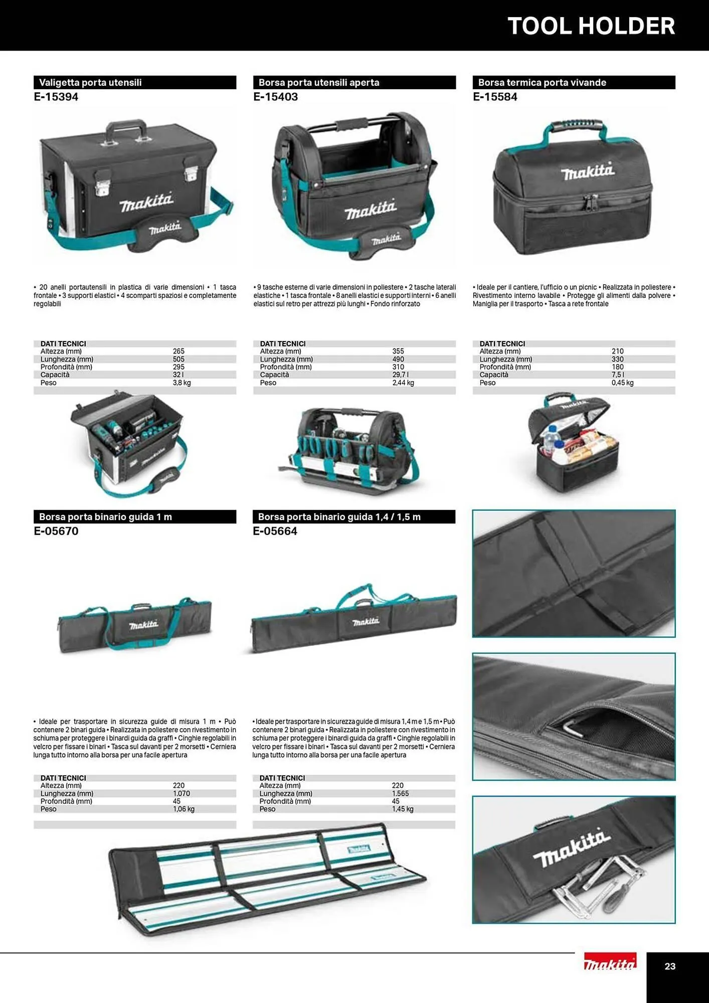 Volantino Makita da 19 novembre a 31 dicembre di 2025 - Pagina del volantino 23