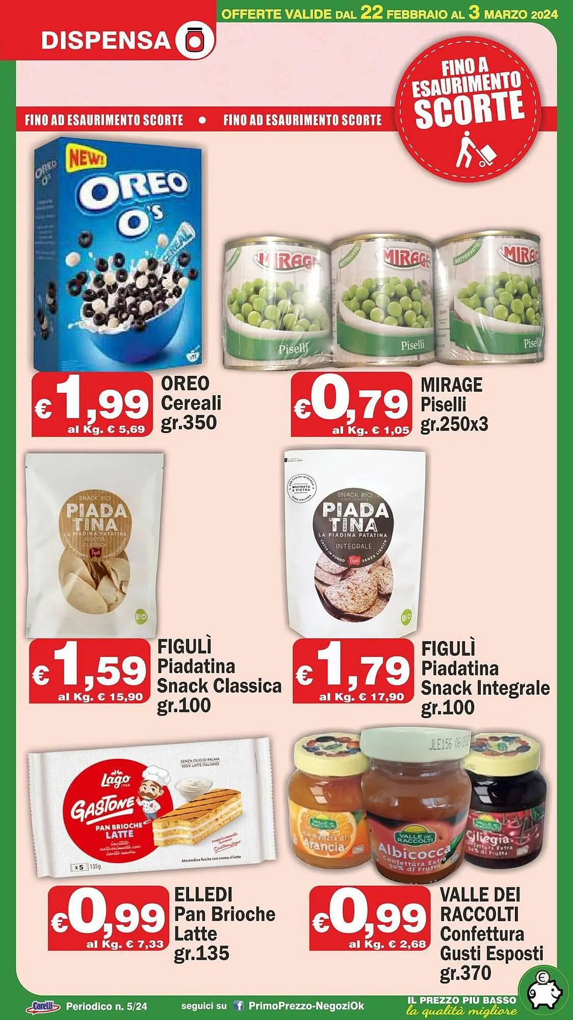 Volantino Primo Prezzo da 22 febbraio a 3 marzo di 2024 - Pagina del volantino 16