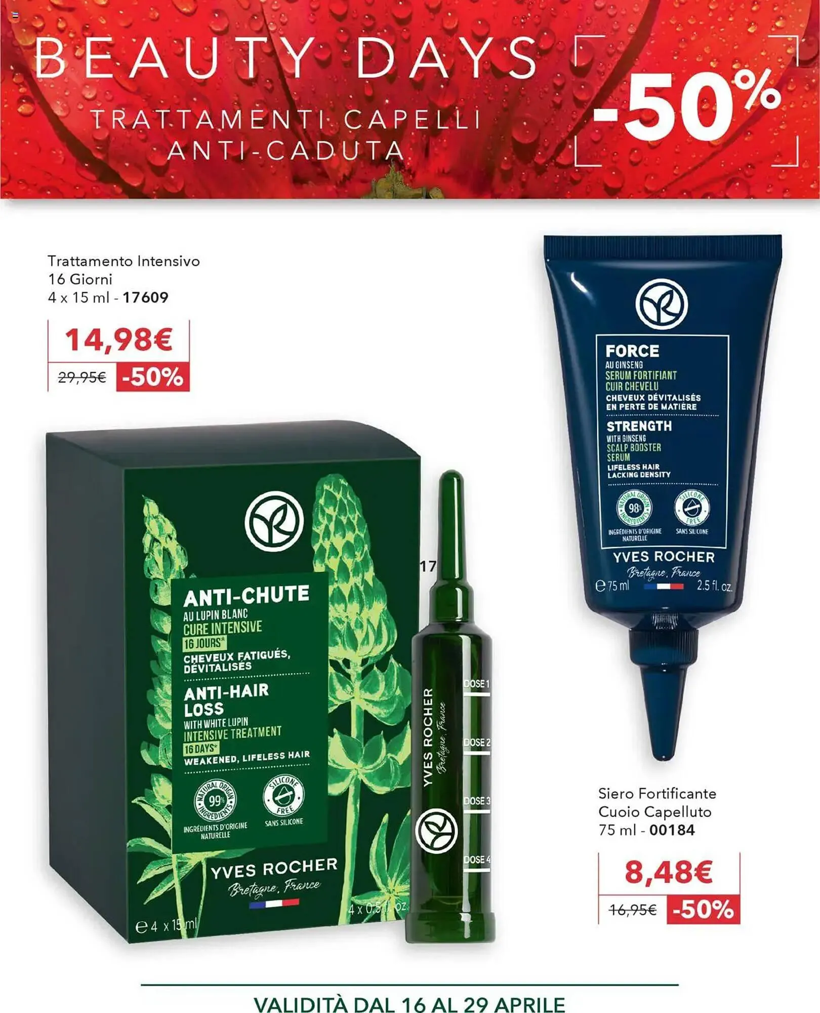 Volantino Yves Rocher da 16 aprile a 29 aprile di 2025 - Pagina del volantino 16