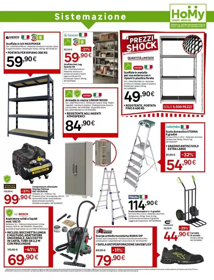 Progetti di primavera da Leroy Merlin! da 2 aprile a 5 maggio di 2025 - Pagina del volantino 9