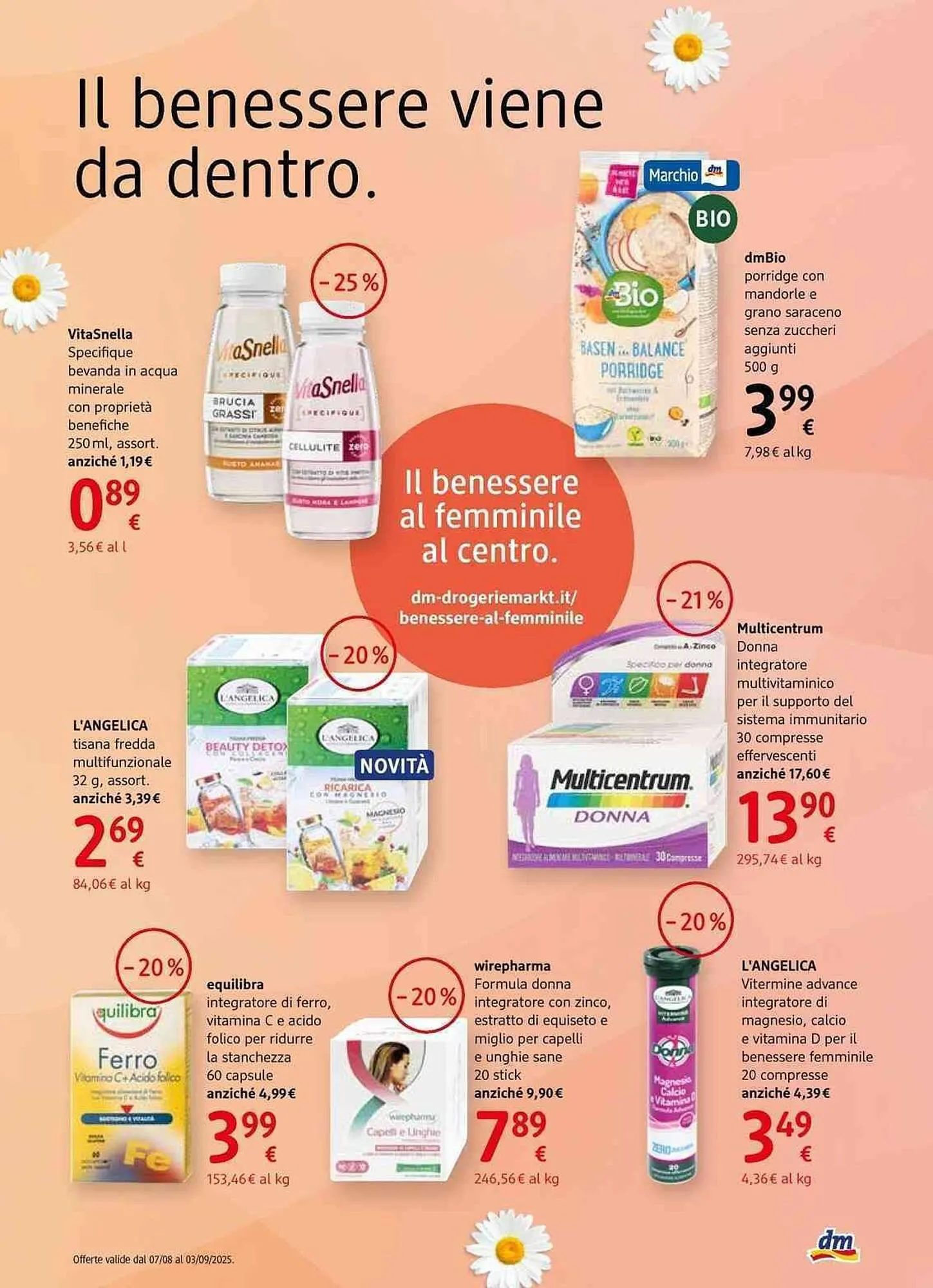 Volantino dm drogerie markt da 7 agosto a 3 settembre di 2025 - Pagina del volantino 3