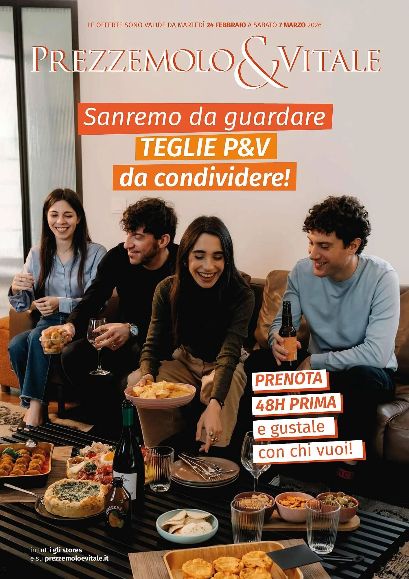 Volantino Prezzemolo e Vitale da 24 febbraio a 7 marzo di 2026 - Pagina del volantino 1