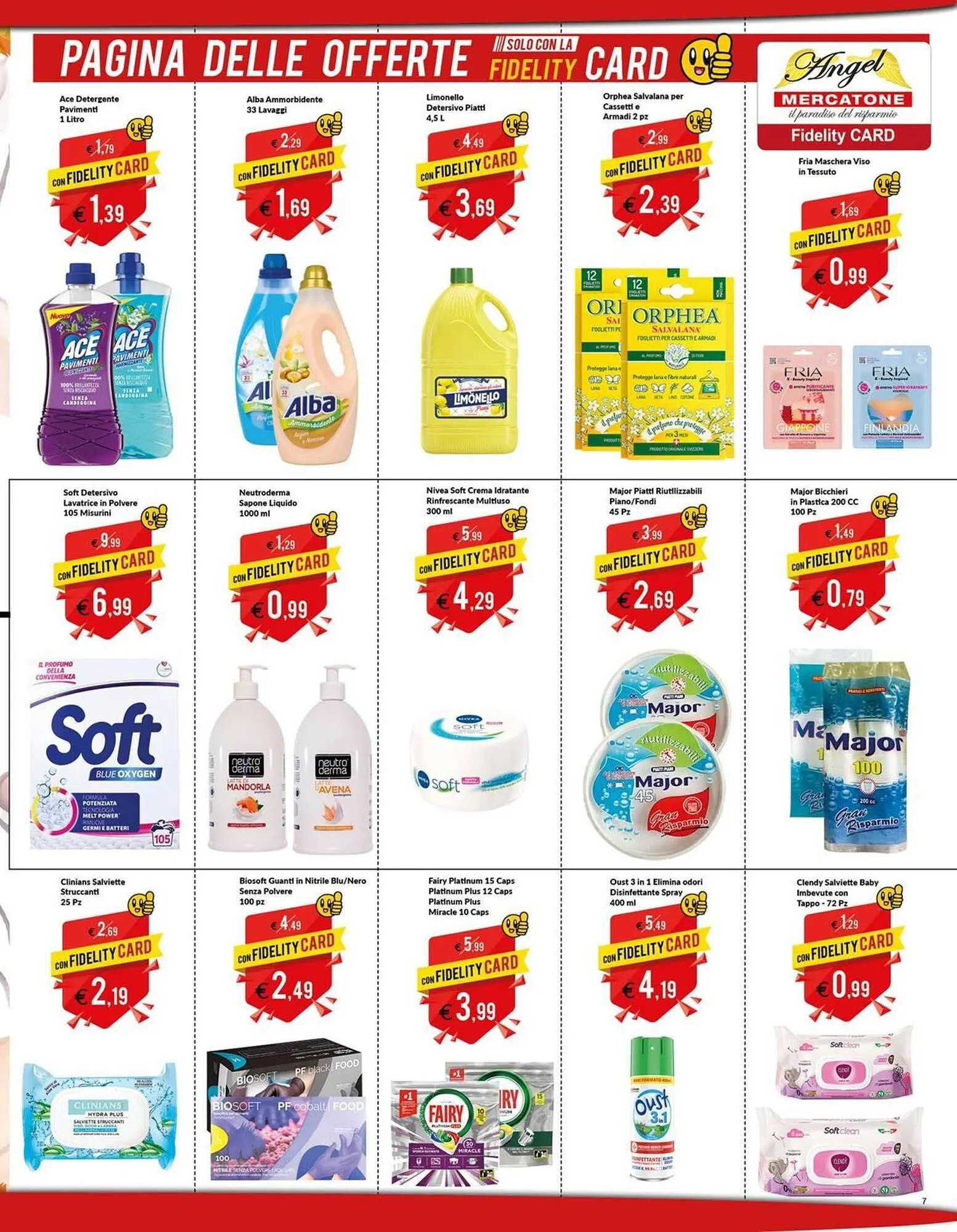 Volantino Angel Mercatone da 3 ottobre a 19 ottobre di 2025 - Pagina del volantino 7