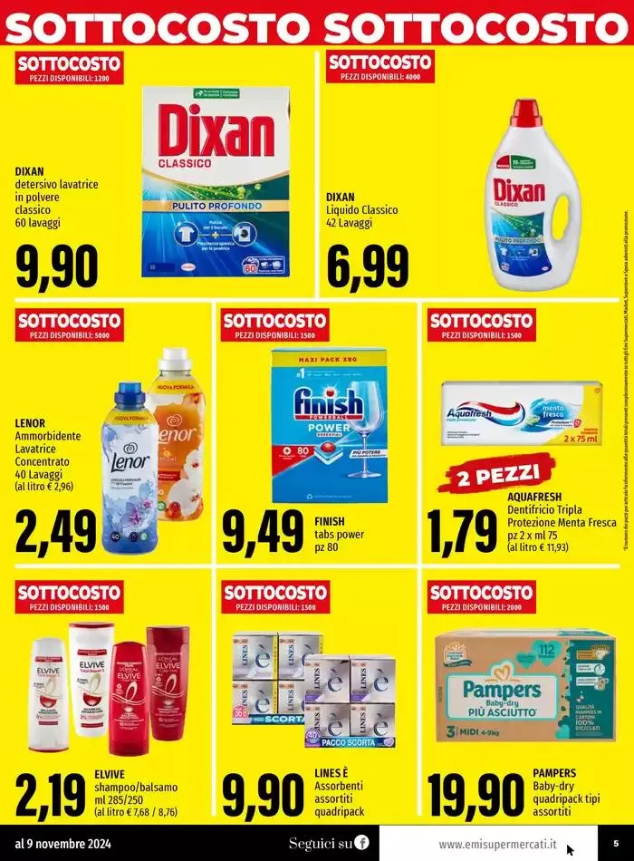Nuovo Emi Spesa a Montecchio da 1 novembre a 14 novembre di 2024 - Pagina del volantino 5